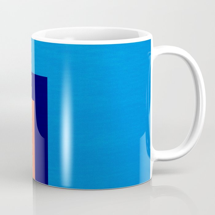 French Riviera: Bauhaus Abstraction 01 Coffee Mug Gallery Image 1