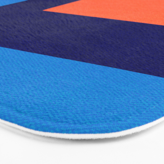 French Riviera: Bauhaus Abstraction 01 Bath Mat Gallery Image 3