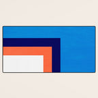 French Riviera: Bauhaus Abstraction 01 Desk Mat Gallery Image 3