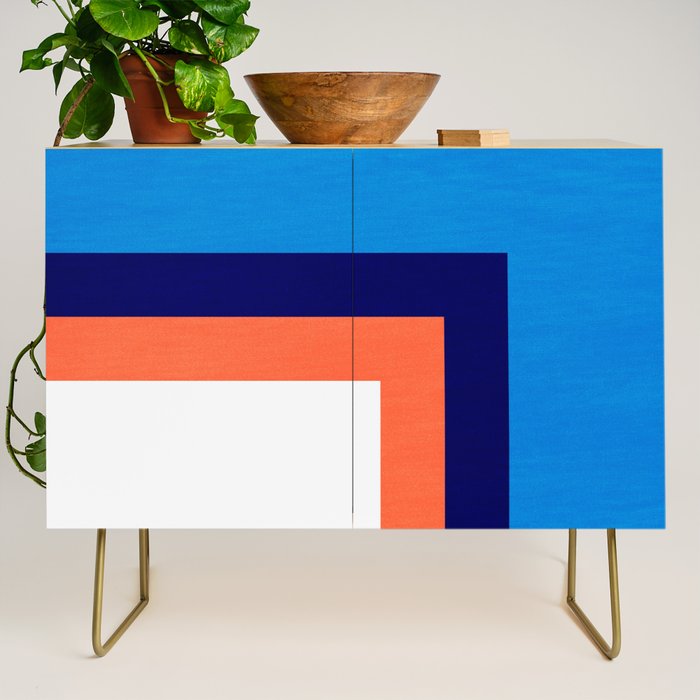 French Riviera: Bauhaus Abstraction 01 Credenza Gallery Image 1