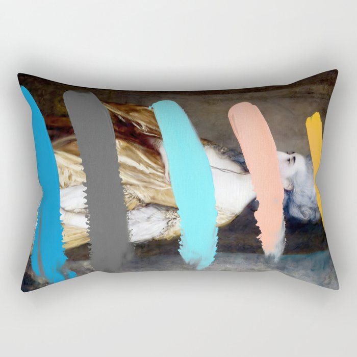 Composition 736 Rectangular Pillow Gallery Image 2