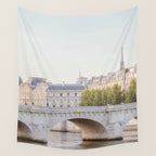 Pont Neuf on the Seine - Paris Wall Tapestry Gallery Image 4