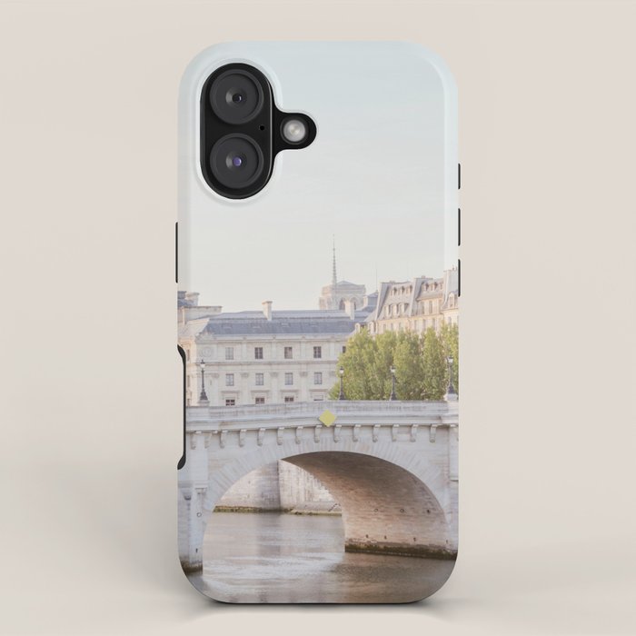 Pont Neuf on the Seine - Paris iPhone Case Gallery Image 1