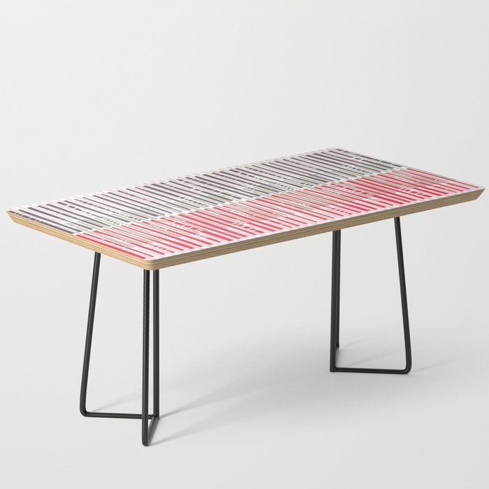 City life geometrics beams pearl pink Coffee Table Gallery Image 1