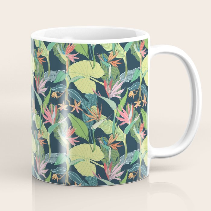 Tropical Bird of Paradise Coffee Mug Gallery Image 1