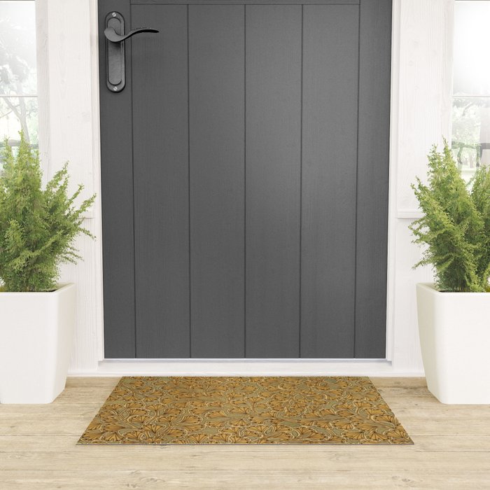 Copper Ginko Welcome Mat Gallery Image 3