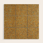 Copper Ginko Wood Wall Art Gallery Image 1