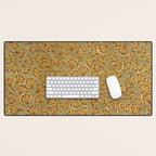 Copper Ginko Desk Mat Gallery Image 1
