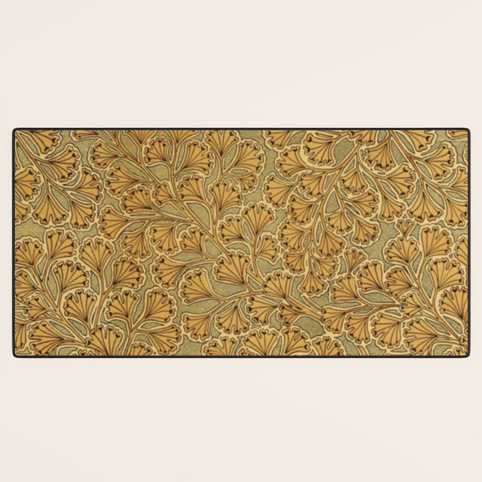 Copper Ginko Desk Mat Gallery Image 3