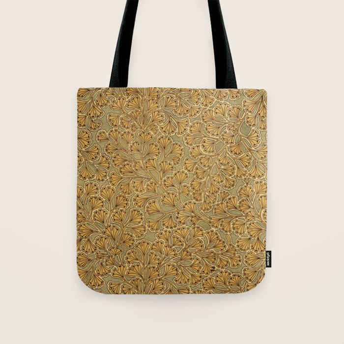Copper Ginko Tote Bag Gallery Image 1