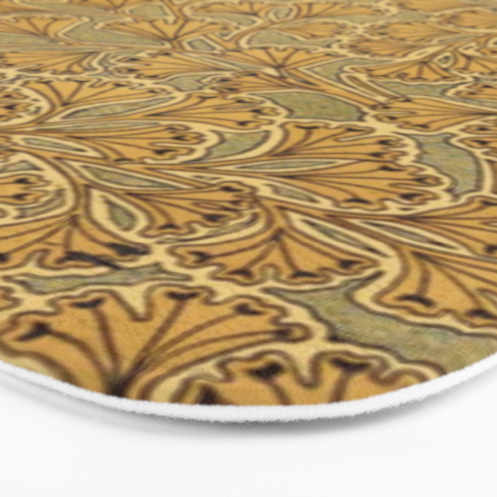 Copper Ginko Bath Mat Gallery Image 3
