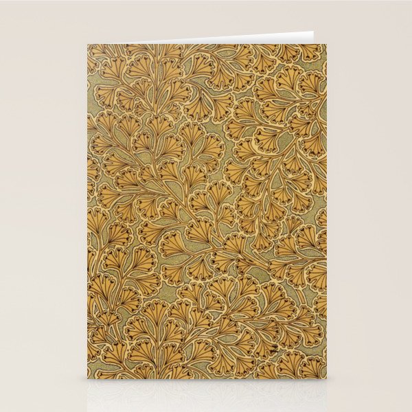 Copper Ginko Stationery Card Gallery Image 2