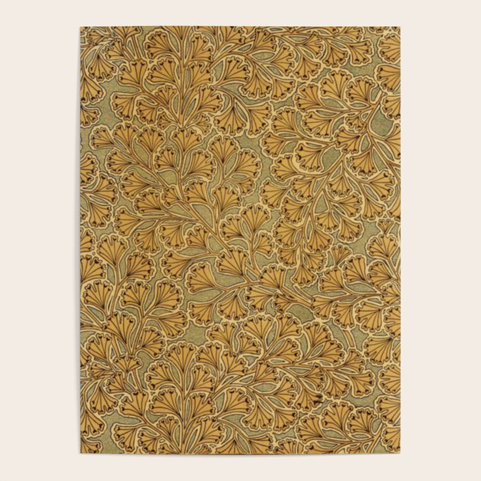 Copper Ginko Poster Gallery Image 4