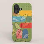 Tropical Geometry 5 iPhone Case Gallery Image 1