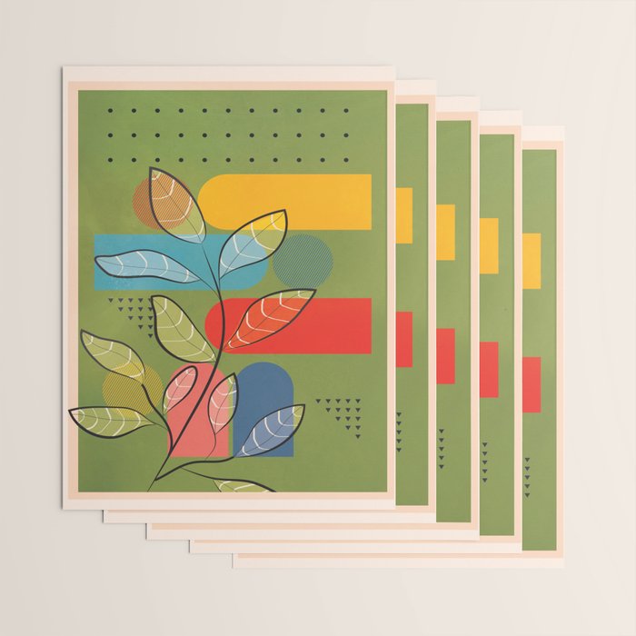 Tropical Geometry 5 Wrapping Paper Gallery Image 3