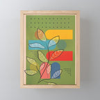 Tropical Geometry 5 Mini Art Print Gallery Image 1