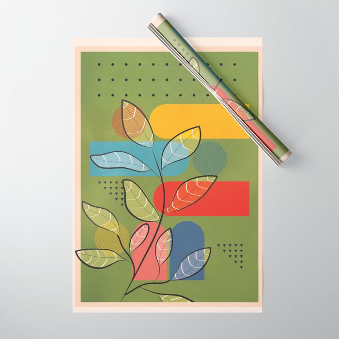 Tropical Geometry 5 Wrapping Paper Gallery Image 1