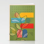 Tropical Geometry 5 Stationery Card Gallery Image 2