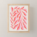 Ferns: Peach Matisse Edition Mini Art Print Gallery Image 1