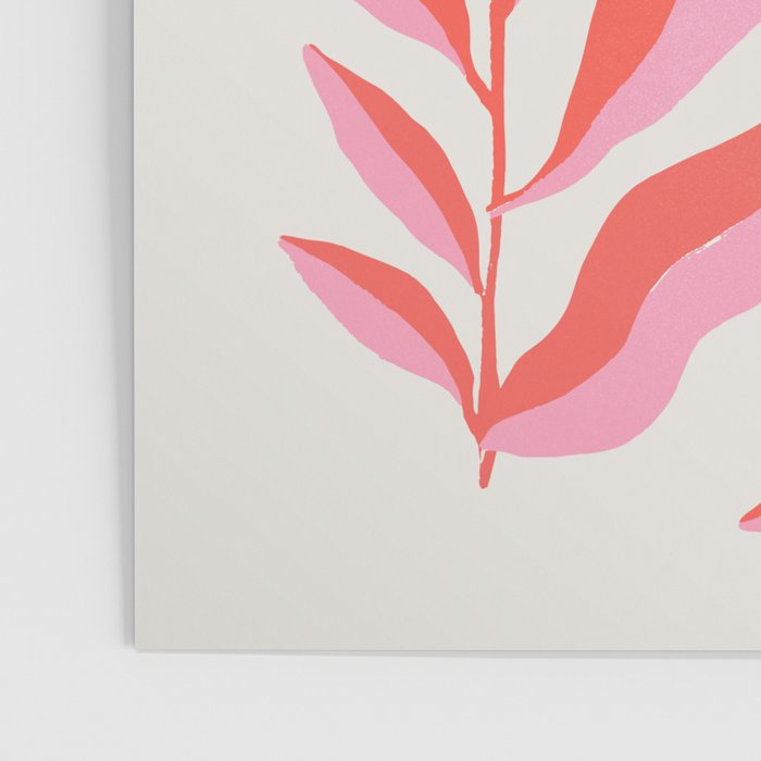 Ferns: Peach Matisse Edition Poster Gallery Image 3