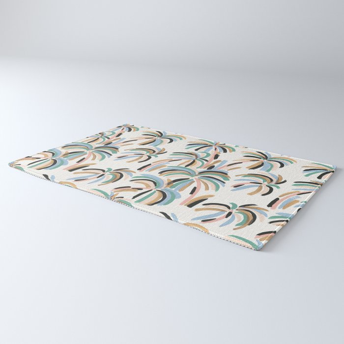Rainbow Palm Rug Gallery Image 3