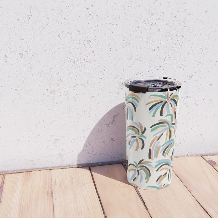 Rainbow Palm Travel Mug Gallery Image 4