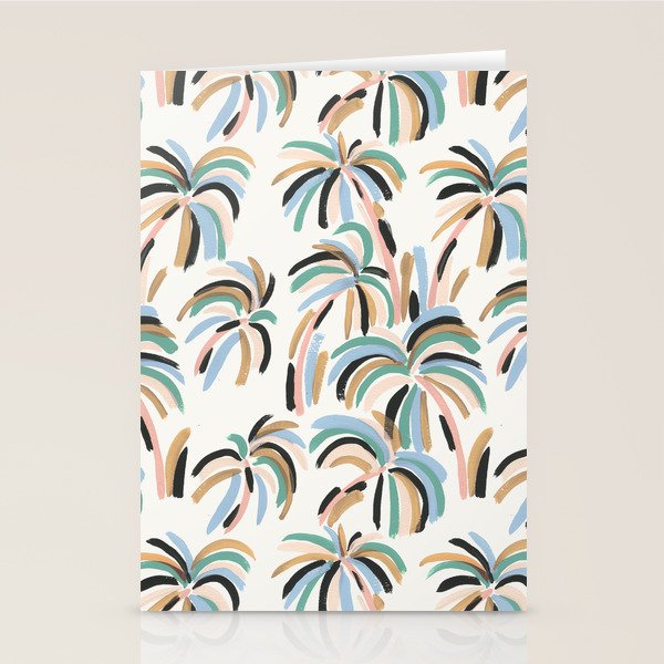 Rainbow Palm Stationery Card Gallery Image 1