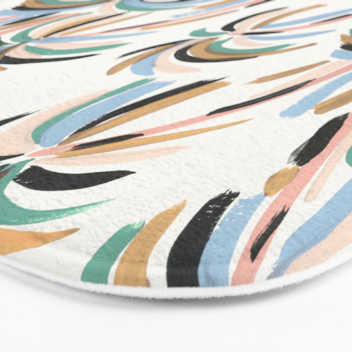 Rainbow Palm Bath Mat Gallery Image 3