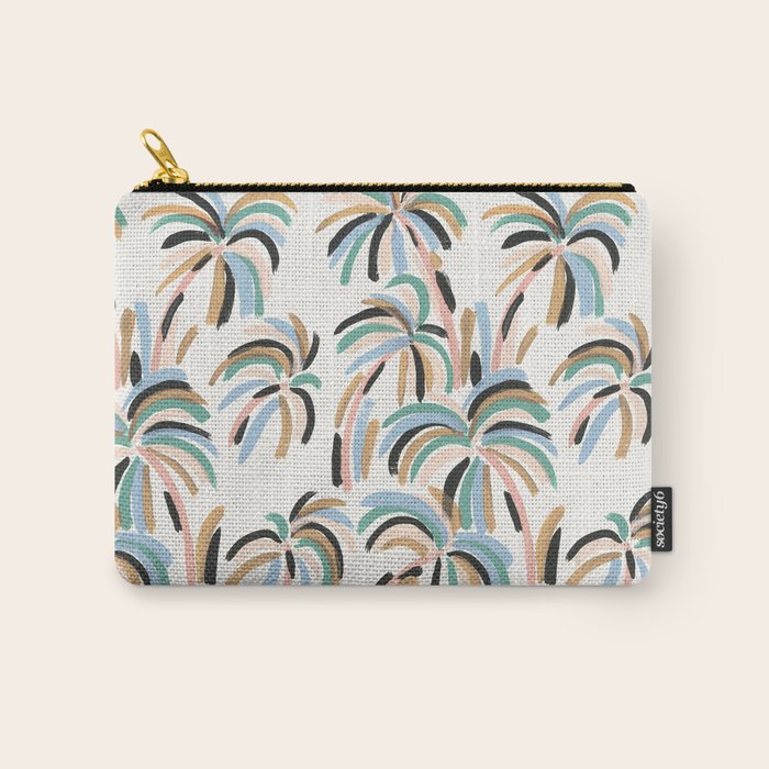 Rainbow Palm Carry All Pouch Gallery Image 1