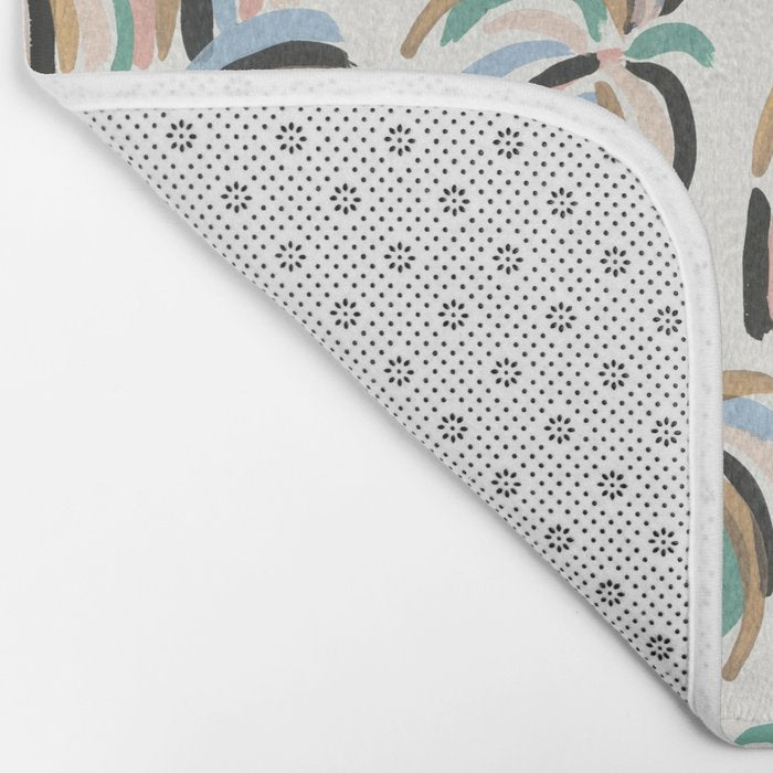 Rainbow Palm Bath Mat Gallery Image 2