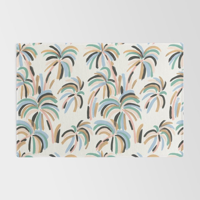 Rainbow Palm Rug Gallery Image 2