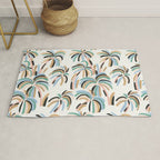 Rainbow Palm Rug Gallery Image 1