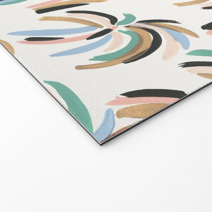 Rainbow Palm Welcome Mat Gallery Image 2