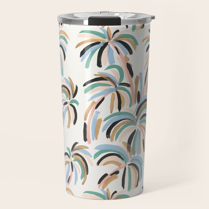 Rainbow Palm Travel Mug Gallery Image 1