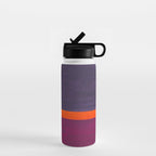 Pumpkin Mauve  Water Bottle Gallery Image 1