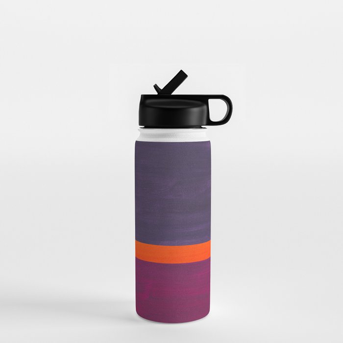 Pumpkin Mauve  Water Bottle Gallery Image 1