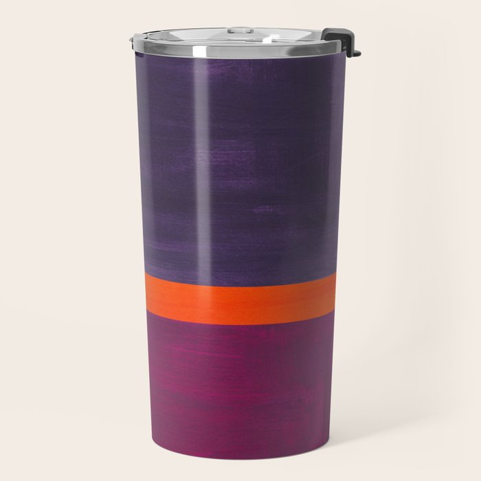Pumpkin Mauve  Travel Mug Gallery Image 2