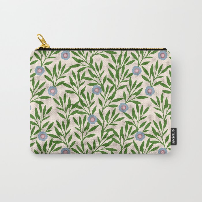 Leaf Vine Pattern  Carry All Pouch Gallery Image 1