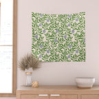 Leaf Vine Pattern  Wall Tapestry Gallery Image 2
