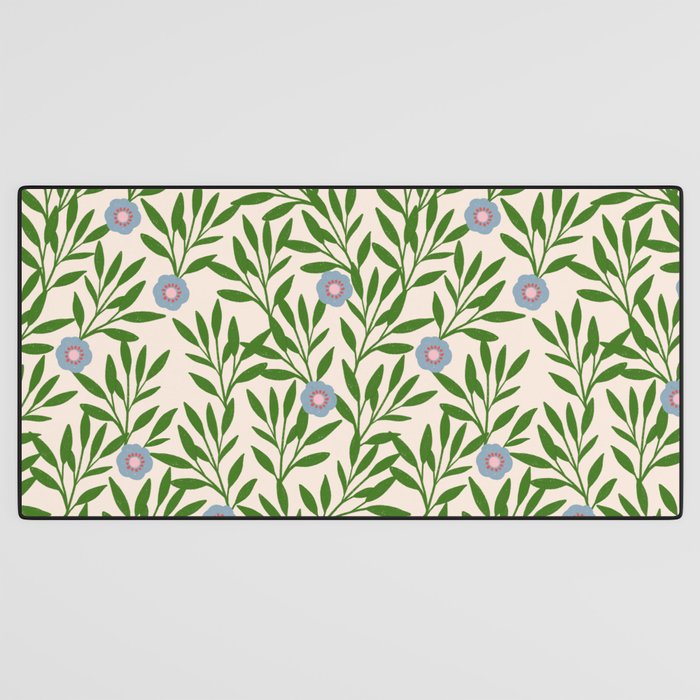 Leaf Vine Pattern  Desk Mat Gallery Image 3