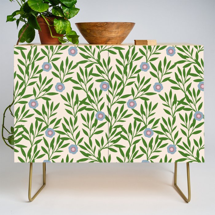 Leaf Vine Pattern  Credenza Gallery Image 1
