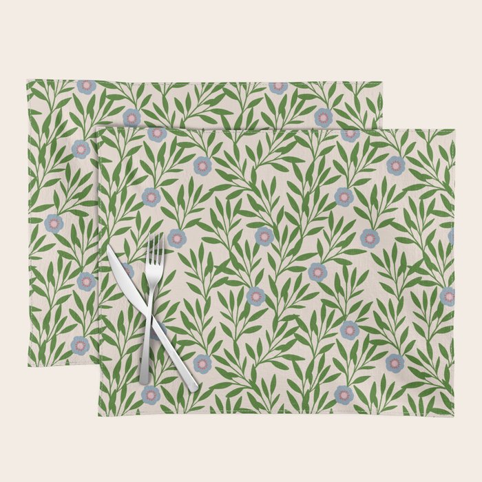 Leaf Vine Pattern  Placemat Gallery Image 1