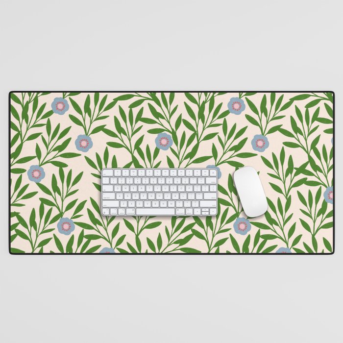 Leaf Vine Pattern  Desk Mat Gallery Image 1
