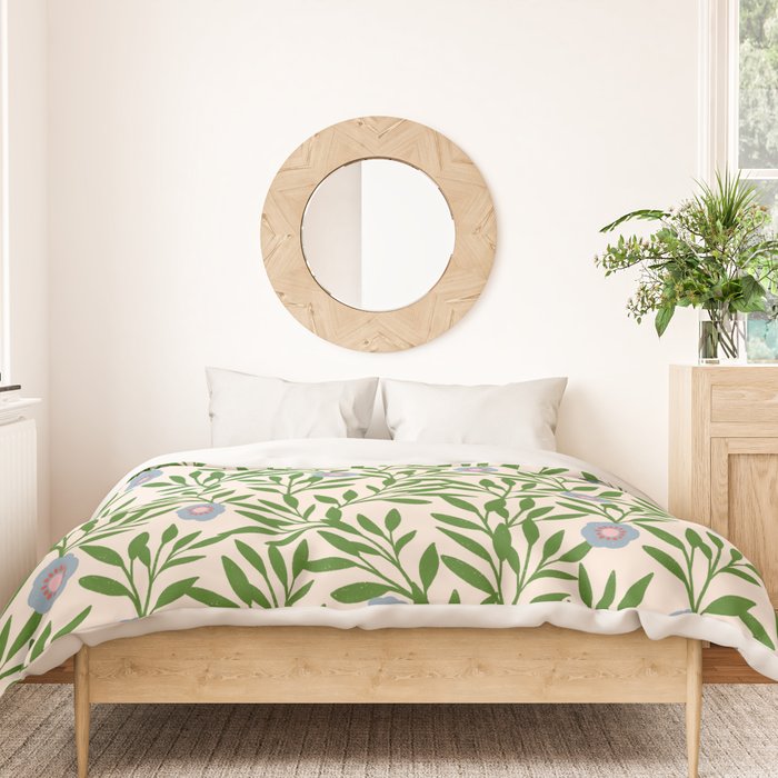 Leaf Vine Pattern  Duvet Cover Gallery Image 3