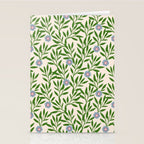 Leaf Vine Pattern  Stationery Card Gallery Image 2