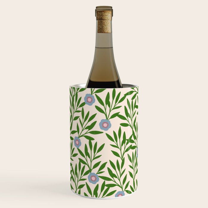 Leaf Vine Pattern  Wine Chiller Gallery Image 2
