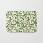 Leaf Vine Pattern  Bath Mat Gallery Image 1