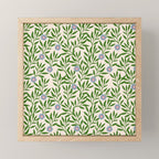 Leaf Vine Pattern  Mini Art Print Gallery Image 1