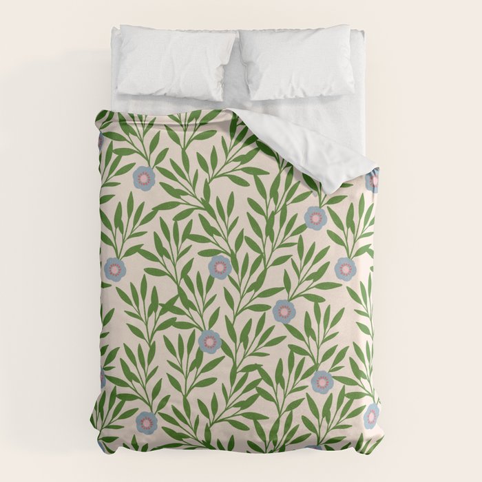 Leaf Vine Pattern  Duvet Cover Gallery Image 1