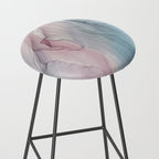 Calming Pastel Flow- Blush, grey and blue Stool Gallery Image 2